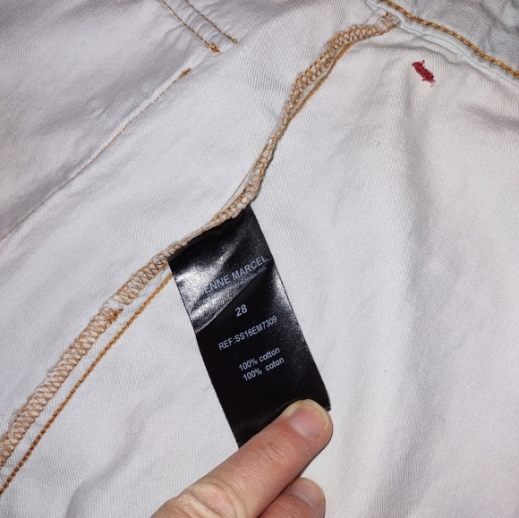 ETIENNE Marcel light colored jean skirt - Picture 7 of 8